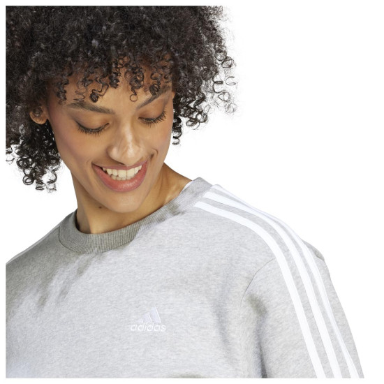 Adidas Γυναικείο φούτερ Essentials 3-Stripes Fleece Sweatshirt